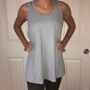 Grey Athleta Flowy Tank Top